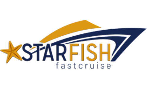 Official Starfish Fast Cruise logo used for routes to and from Gili Air Port.
